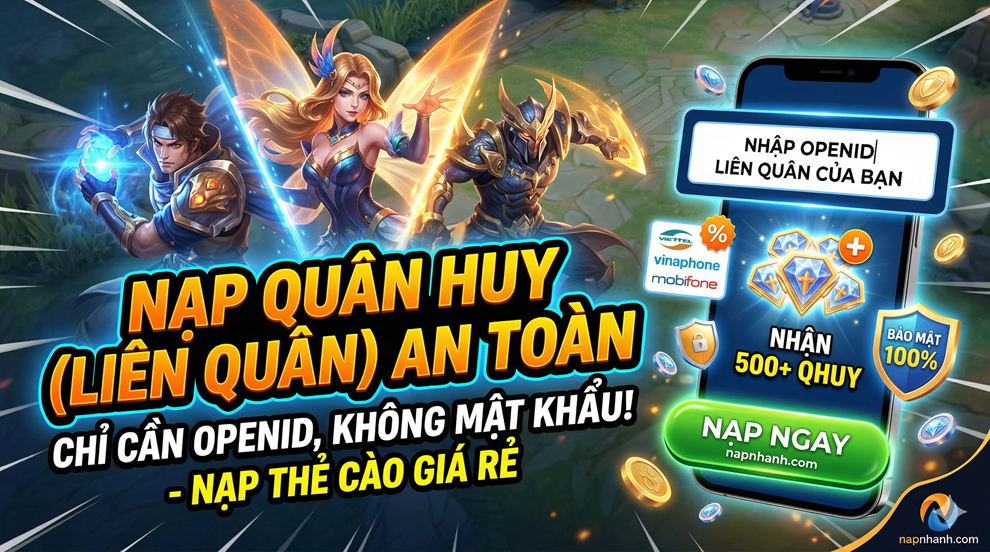 Nạp Quân Huy Liên Quân Mobile An Toàn: Tuyệt Đối Không Giao Mật Khẩu Garena Để Tránh Nhận Trái Đắng!